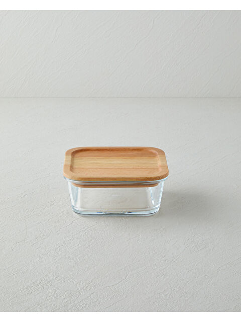 English Home Belle Cam Saklama Kabı 720 ml Natural - S000511525-26406