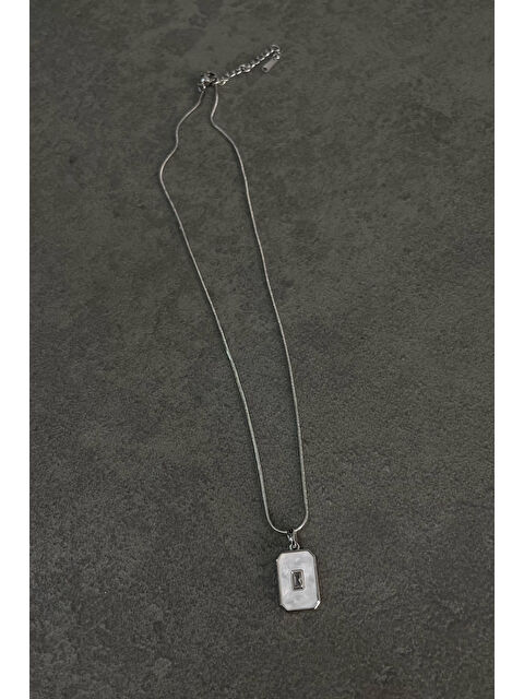 HYMAN Erkek Maskülen Çelik Kolye - S000516147-18105