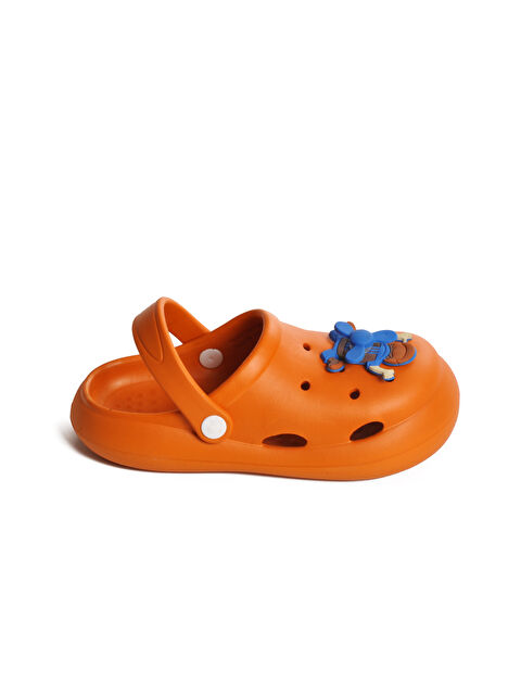 Ayakmod Turuncu Kız Çocuk Sabo Terlik Yumurcak - S000369983-20013