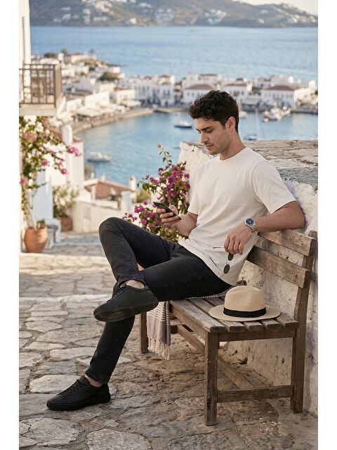 Buratti Pamuklu Bisiklet Yaka Kısa Kollu T Shirt 5904114