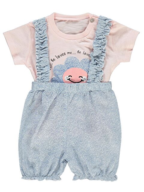 Kumru Kız Bebek Takım 6-18 Ay Pembe - S000206261-20024