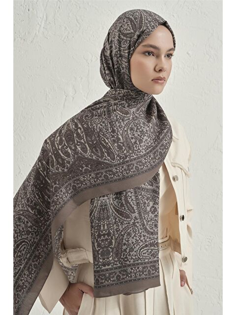ARMİNE Premium Pure Etnik Desen Şal 4 10 - S000403492-26429