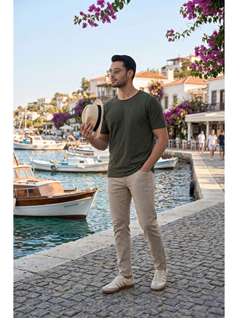 Buratti Comfort Boru Paça Normal Bel Pantolon 4412C66TEXAS