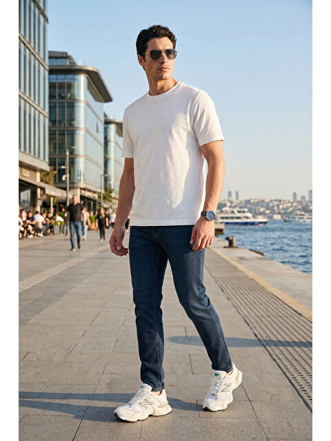 Buratti Dar Kalıp Dar Paça Yüksek Bel Jean Pantolon 3300C51TOKYO