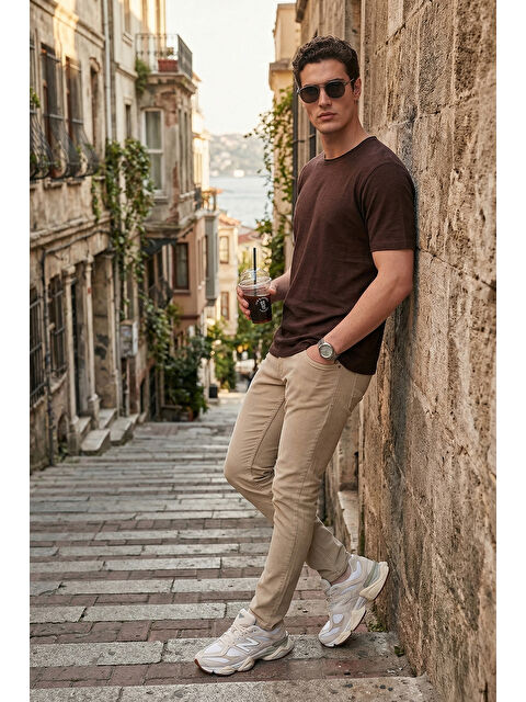 Buratti Dar Kalıp Düşük Bel Dar Paça Jean Pantolon 1115C68NAPOLI