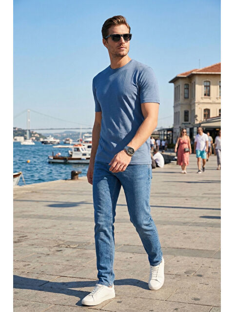 Buratti Dar Kalıp Düşük Bel Dar Paça Jean Pantolon 1115C69NAPOLI