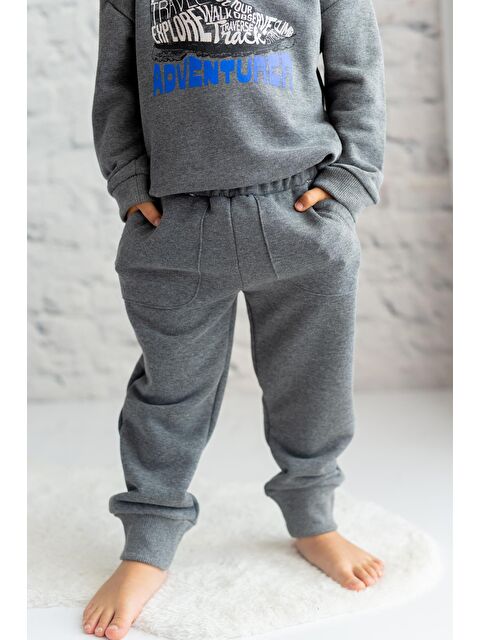 ZEYLAND Unisex Çocuk Cepli Eşofman Altı - S000316624-29666