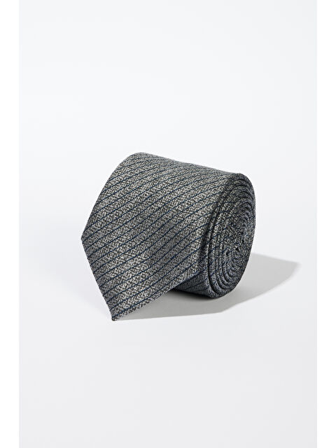 Altınyıldız Classics Erkek Gri-Lacivert Desenli Kravat - S000422689-37281