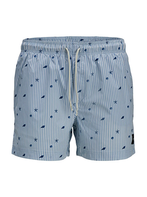 Jack & Jones Maui Mini Stripe Erkek Mavi Mayoşort