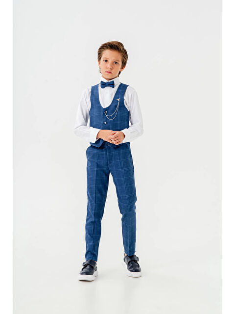 Myhanne Papyonlu Yelekli Takım Elbise 3062 - S000357119-23710