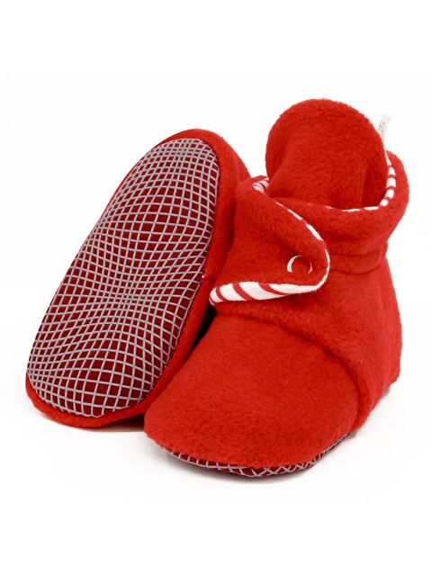 Ella Bonna Polar Bebek Pandufu, Kaydırmaz Taban, Organik Pamuk Astarlı, İlk Adım Ev Patiği - S000251126-20045