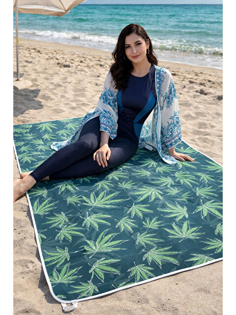 Remsa Katlanabilir Su Geçirmez Plaj Halısı Kamp Bahçe Balkon Matı 01 Çınar - S000503548-18194