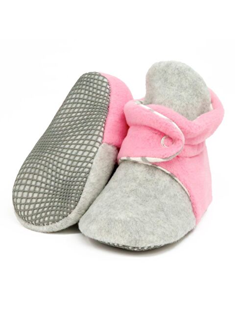 Ella Bonna Polar Bebek Pandufu, Kaydırmaz Taban, Organik Pamuk Astarlı, İlk Adım Ev Patiği - S000251126-37284