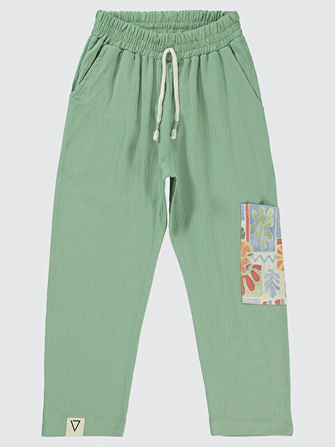 Civil Boys Erkek Çocuk Pantolon 6-9 Yaş Yeşil - S000382152-18194