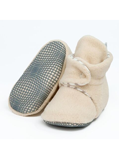 Ella Bonna Polar Bebek Pandufu, Kaydırmaz Taban, Organik Pamuk Astarlı, İlk Adım Ev Patiği - S000251126-19928