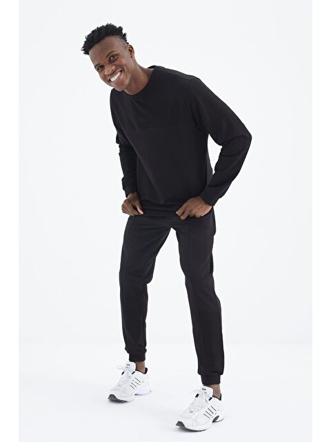 Air Jones Keith Siyah Bacis Erkek Eşofman Takım - 85231 - S000142612-19351