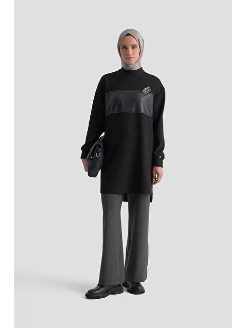 ARMİNE Trend Tunik 25Kt424 Siyah