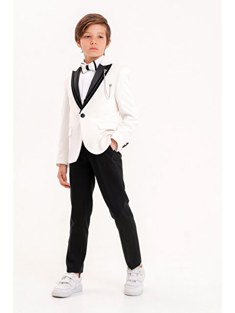 Myhanne Papyonlu Ceketli Takım Elbise 4212 - S000357122-20063