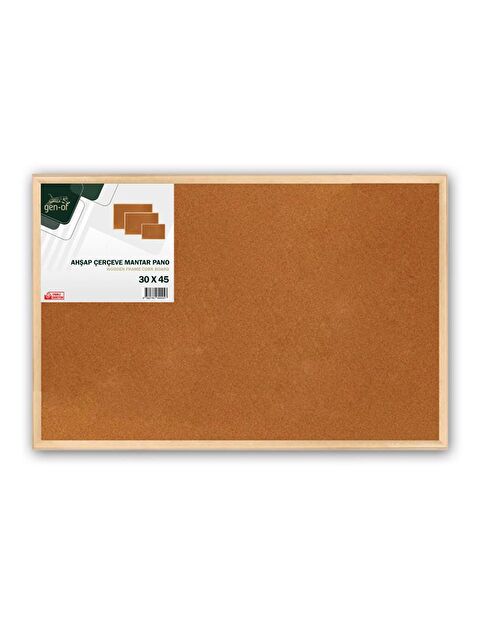 Gen-Of 30x45 Mantar Pano Ahşap Çerçeve - S000209857-19413