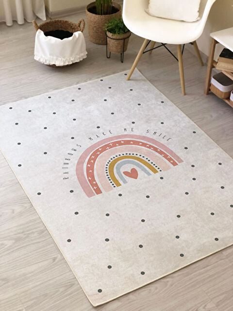 Evmila Desenli Baskılı Bebek Ve Çocuk Halısı - S000314459-23173