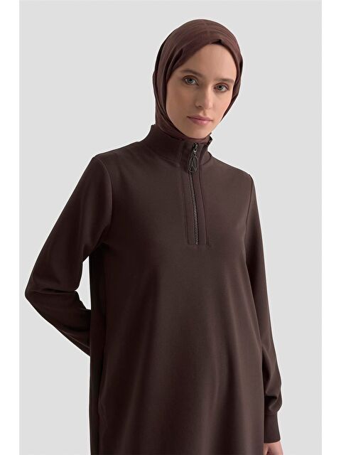 ARMİNE Trend Tunik 25Kt456 Açık Kahve
