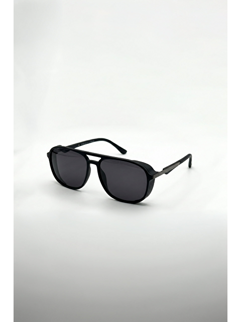 Abluka Online Erkek Köprü Detaylı Dikdörtgen Gözlük Siyah - S000516174-19351