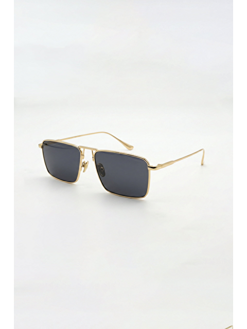 Abluka Online Erkek Metal Çerçeveli Köşeli Gözlük Altın - S000516176-20076