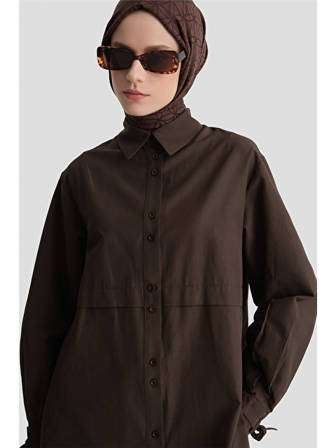 ARMİNE Aller Parçalı Tunik Acı Kahve