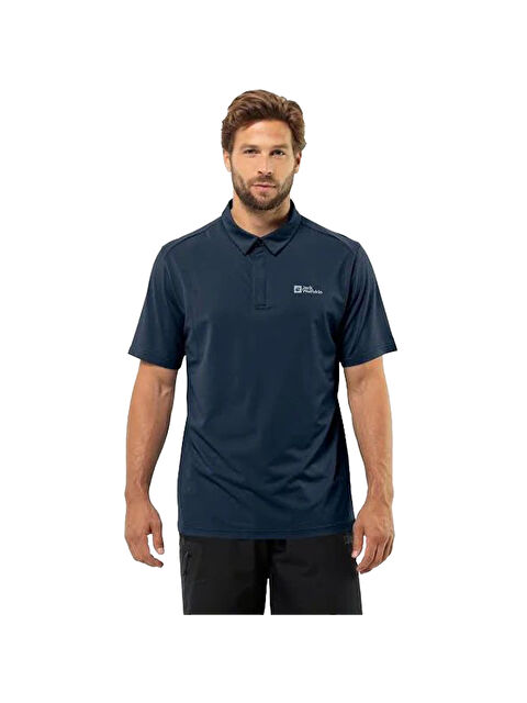Jack Wolfskin Polo Yaka Kısa Kollu Tişört