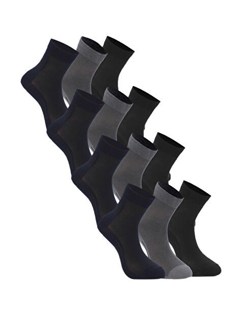 SLAZENGER JACOB 12 li Set Erkek  Karışık Çorap - S000495871-23173