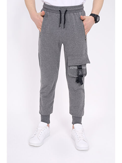 Toontoykids Erkek Çocuk Cep Baskılı Eşofman Alt - S000271904-29666