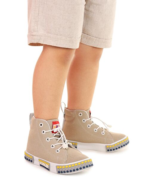 Kiko Kids Gamel Günlük Lastikli Erkek Bebek Bot Ayakkabı - S000242709-20600