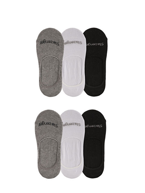 SLAZENGER JACE 6 lı Set Erkek  Karışık Çorap - S000495878-23173