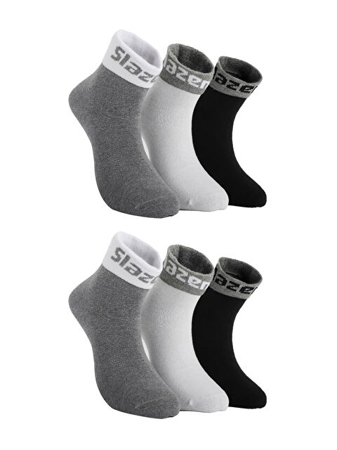 SLAZENGER JULL 6 lı Set Erkek  Karışık Çorap - S000495881-23173