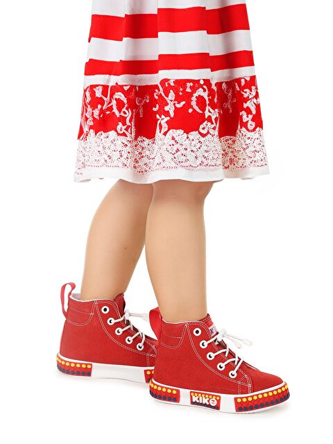 Kiko Kids Gamel Günlük Lastikli Kız Çocuk Bot Ayakkabı - S000242710-20045