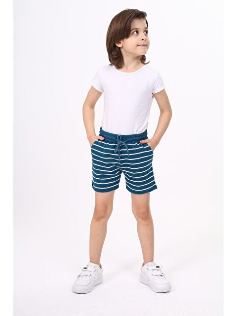 Toontoykids Erkek Çocuk Çizgili Şort - S000358003-37399