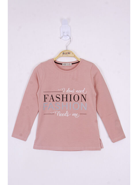 Toontoykids Kız Çocuk Fashion Baskılı Tişört - S000501953-20028