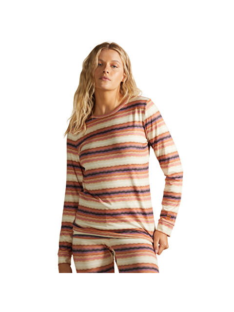 Billabong Warm Up Tech Ls Kadın Turuncu İçlik Üst - S000503761-19928