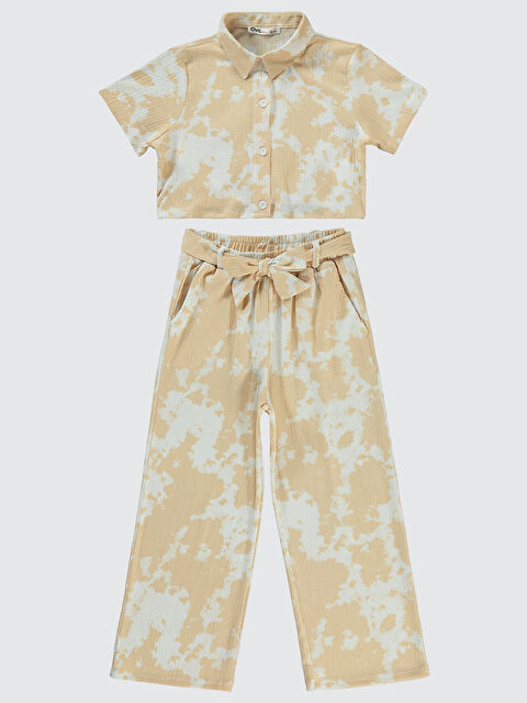 Civil Girls Kız Çocuk Takım 10-13 Yaş Bej