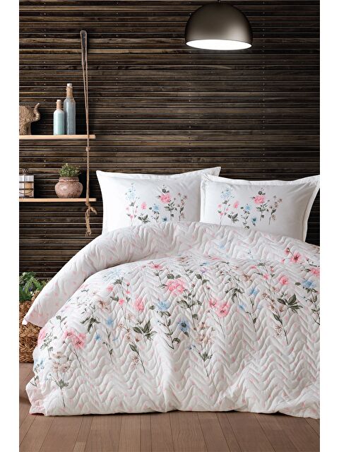 Clasy %100 Pamuk Çift Kişilik Dört Mevsim Set Palitra - S000275545-7152