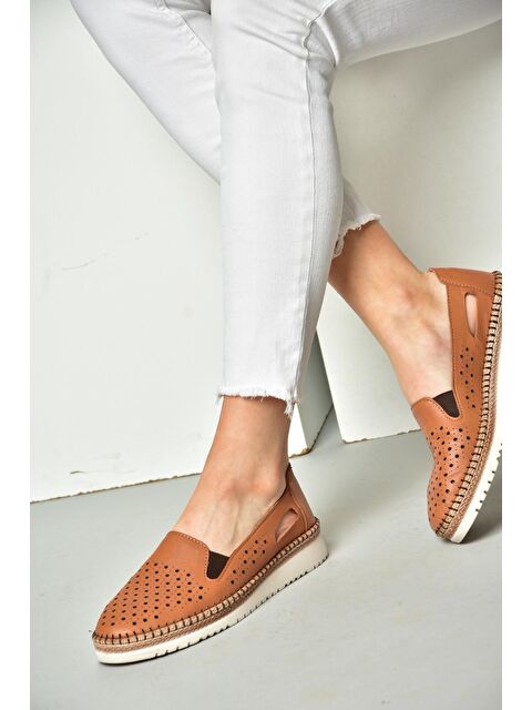 Fox Shoes P5555011 Taba Kadın Ayakkabı - S000114037-37454