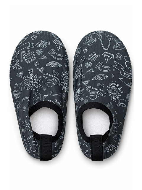 Remsa Çocuk Kaydırmaz Tabanlı Deniz ve Havuz Patik 01 Antrasit