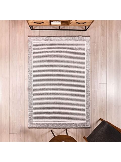 Evidea Soft Tuku Halı - Gri - 160x230 cm