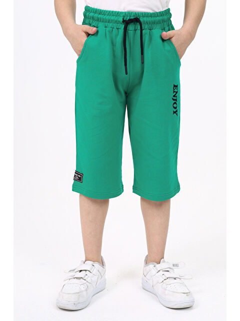 Toontoykids Erkek Çocuk Nakışlı Kapri - S000358015-19416