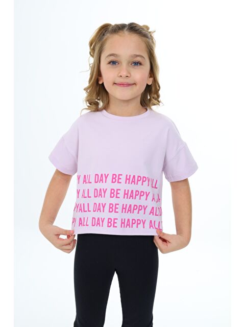 Toontoykids Kız Çocuk Baskılı Tişört - S000358021-23370