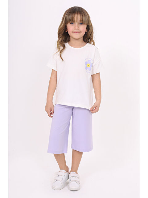 Toontoykids Kız Çocuk Baskılı Kaprili Takım - S000270640-23370