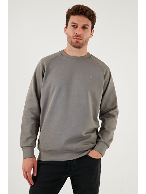 Buratti Streç Pamuklu Relaxed Fit Bisiklet Yaka Sweat 5901210 - S000439380-17354