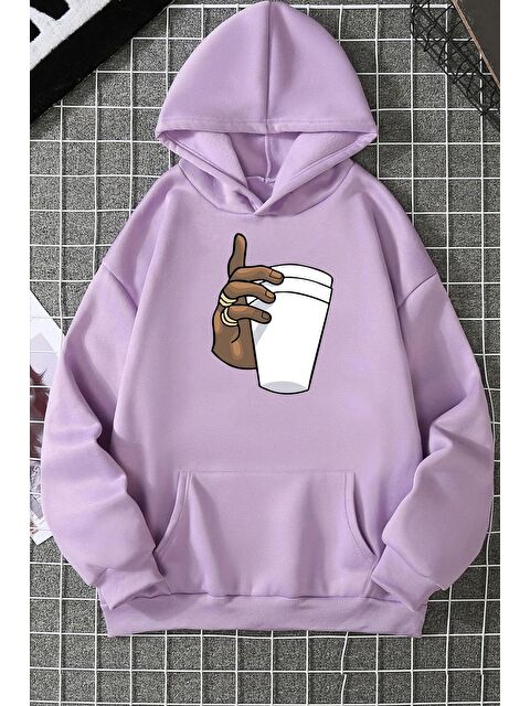 uyguntarz Coffee Baskılı Sweatshirt - S000267755-17878