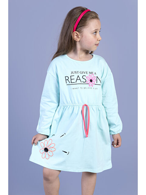 Toontoykids Kız Çocuk Baskılı Elbise - S000268274-20054