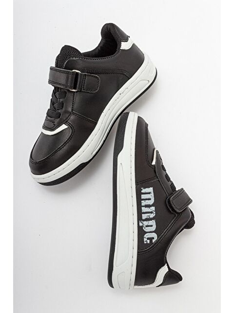 Mnpc Erkek Çocuk Siyah Hakiki Deri Anatomik Günlük Ayakkabı - S000272833-19351